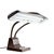 Industrial Industrial Model 1000 Desk Lamp from Dazor, 1940s For Sale - Image 3 of 9