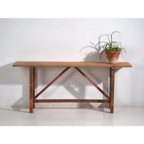 Brown Antique Japanese Worktable For Sale - Image 8 of 9