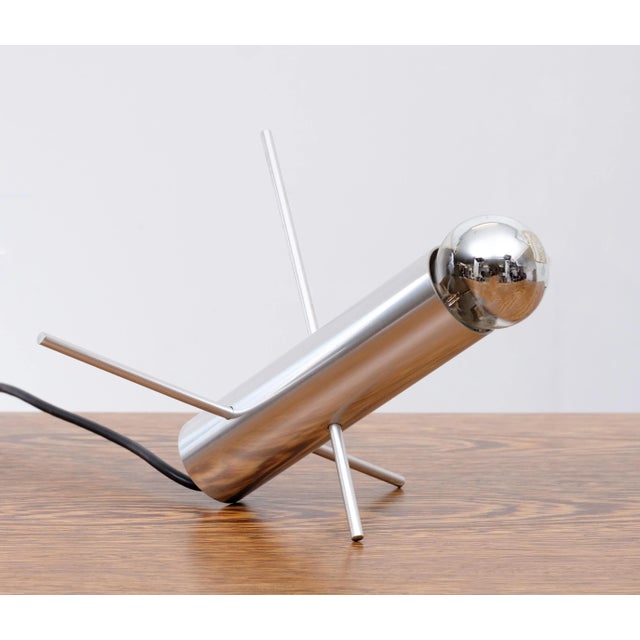 1960s Dutch Cricket Table Lamp by Otto Wash for Raak For Sale - Image 5 of 9