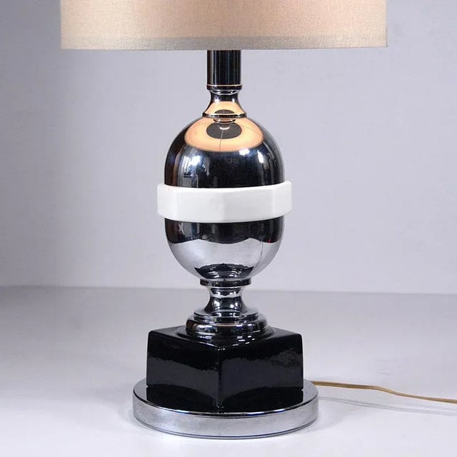 Belgian Space Age Table Lamp, 1970s For Sale - Image 4 of 9
