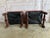 Spanish Colonial Revival Leather Benches With Antique Brass Trim, 1960 For Sale In Los Angeles - Image 6 of 12