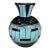 Mid 20th Century Swedish Art Deco Geometric Art Pottery Vase by Ilse Claesson for Rörstrand For Sale