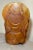 Orange Share Huge Vintage 55 Pound Chinese Buddha God Soapstone Stone Sculpture Statue Figure For Sale - Image 8 of 14