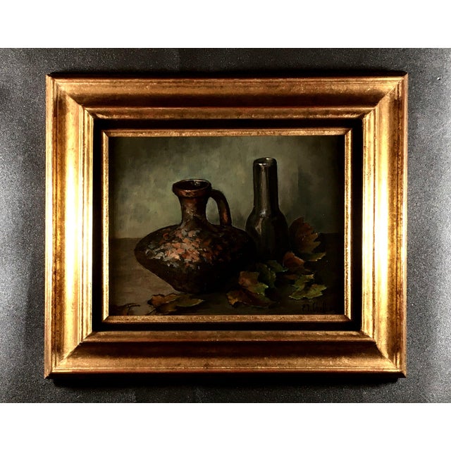 Pierre Jean Chaffrey, Still Life, 1950s, Oil on Canvas, Framed For Sale - Image 4 of 4