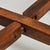 Antique Folding Wood Table With Large Woven Rattan Tray Top For Sale - Image 13 of 17