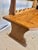 Late 19th Century 19th Century Italian Pine Frattino Design Bench For Sale - Image 5 of 12