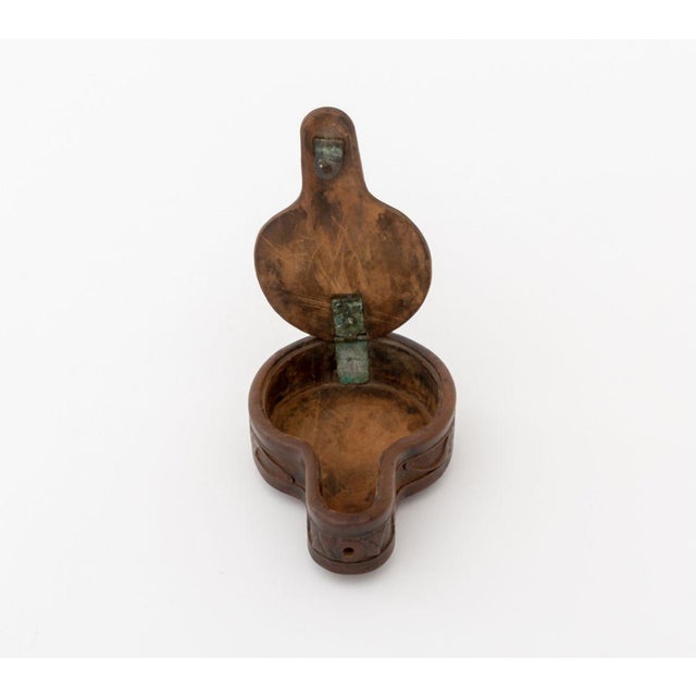 Wood Chinese & Japanese Carved Wood Boxes, 3 For Sale - Image 7 of 16