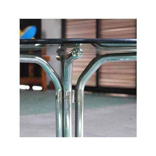 Glass Table by Giotto Stoppino, Italy, 1970s For Sale - Image 9 of 11