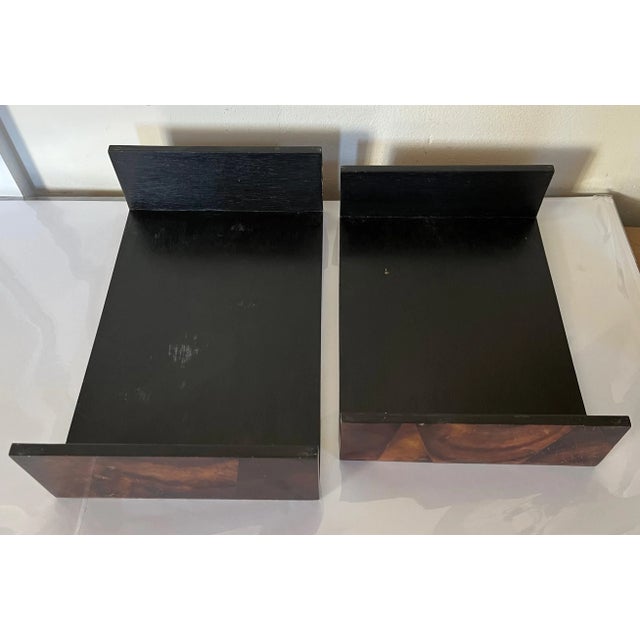 Japanese Lacquer Graduated Stacking Display Stands or Plateaus - a Pair For Sale - Image 12 of 13