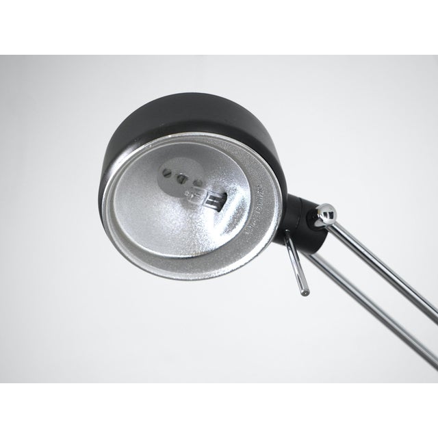 Chrome-Plated Adjustable Articulated Arm Floor Lamp from Sölken Leuchten, Germany, 1970s For Sale - Image 16 of 18