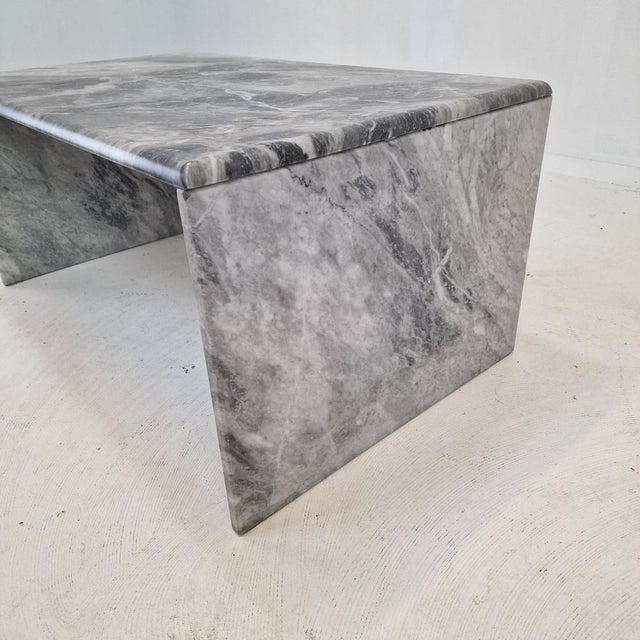 Italian Marble Coffee Table, 1980s For Sale - Image 12 of 18