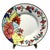 Traditional Late 20th Century Imperial Leaf Tobacco Leaf Floral Flat Cup Saucer Gold Trim China For Sale - Image 3 of 3