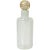 Glass Vintage Murano Seguso White Ribbons Gold Leaf Stopper Italian Art Glass Perfume Vanity Bottle For Sale - Image 7 of 7
