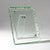 Mid-Century Modern Hammered Glass Tabletop Photo Frame, 1960s For Sale - Image 3 of 15