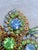 Mid‑Century Hobé © Layered Gilt Filigree and Rhinestone Floral Spray Brooch For Sale In Salt Lake City - Image 6 of 10