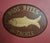Painted Fishing Sign of Rods, Reels & Tackle, 1930 For Sale - Image 3 of 3