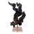 Vintage Coastal Burl Wood Sculpture on Lucite Base, Natural Fantasy Form For Sale