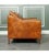 Large Vintage Tan Leather Sofa For Sale - Image 9 of 12