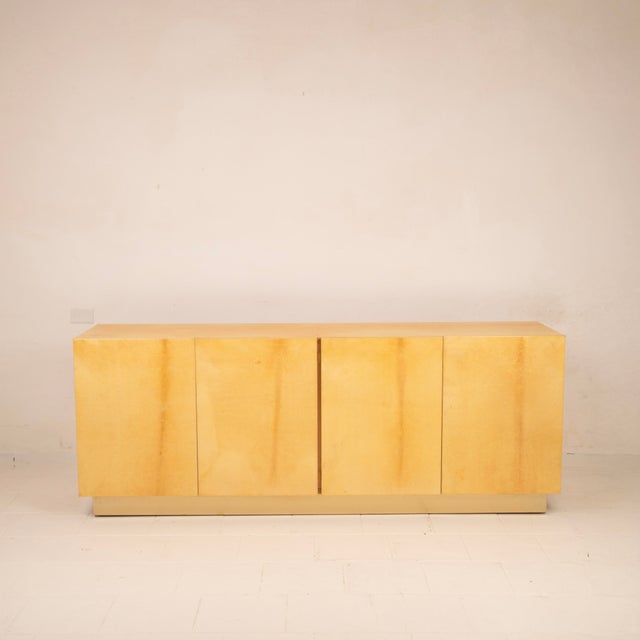Overview elegant sideboard designed by giorgio tura for tura milano, made in italy in 1970. A piece of great formal...