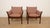 Set of 2 beautifully designed armchairs designed by Illum Wikkelsø and produced by C.F.C. Silkeborg in the 1960s. The...