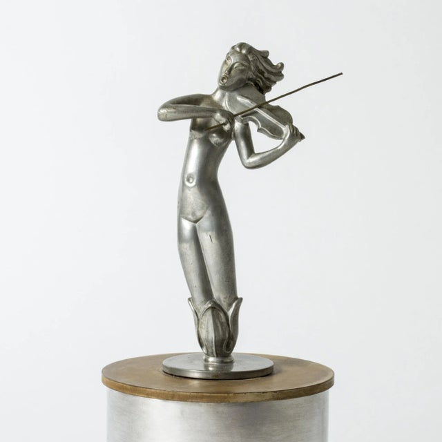 Pewter Jar by Ivar Ålenius-Björk for Ystad-Metall For Sale - Image 4 of 10