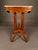 Cinnamon American Eastlake Victorian Walnut Marble Top Tea Table With Original Finish, Circa 1880 For Sale - Image 8 of 17