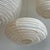 Textile Oval Flattened Pendant Light in Rattan and Natural Linen, 1980s For Sale - Image 7 of 8