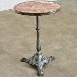 French 19th Century 20-Inch Marble Top Bistro Table For Sale In Baton Rouge - Image 6 of 9