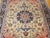 1900 - 1909 Vintage Turkish Heriz Serapi Rug, Hand-Knotted Wool, Geometric Pattern, Ivory & Blue, 9x12 For Sale - Image 5 of 17