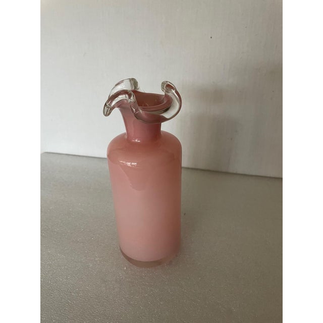 1970s Small Pink Vase by Jersy Sluczan for HSG Tarnowiec, 1970s For Sale - Image 5 of 5