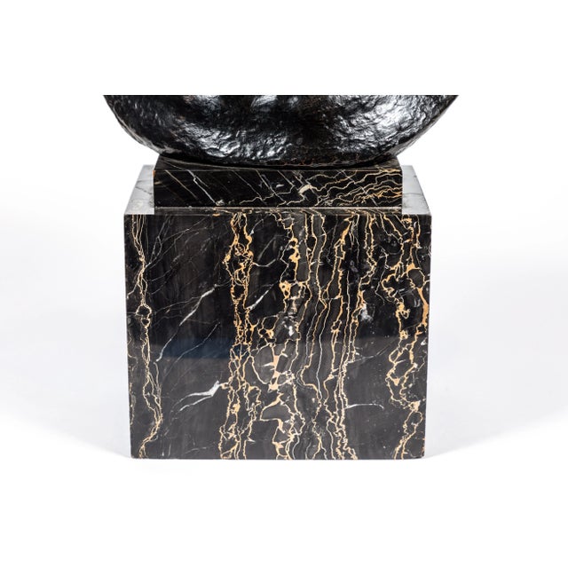 Midcentury Bronze Bust of Man, circa 1950 For Sale - Image 4 of 9