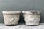 Vintage Cast Concrete Swag Planters - A Pair For Sale - Image 9 of 12
