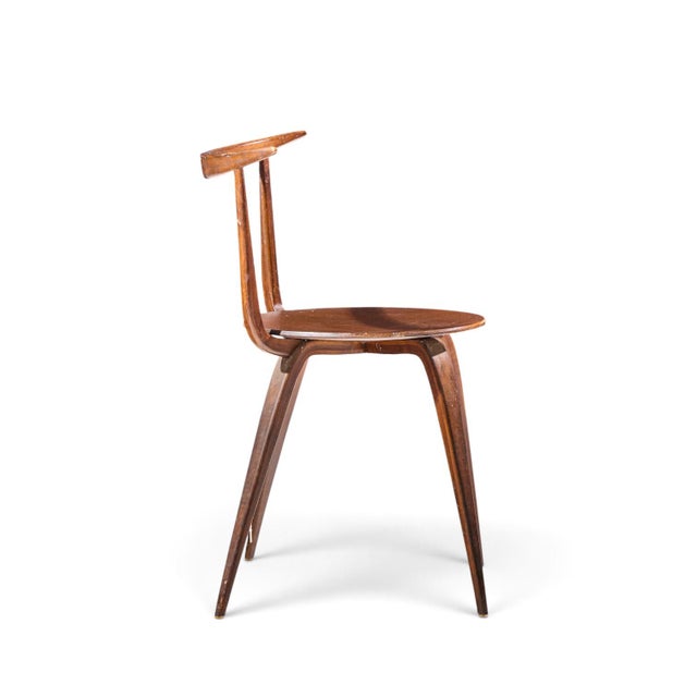 Wood George Nelson for Herman Miller Model 5890 Mid Century Pretzel Dining Chairs - Set of 6 For Sale - Image 7 of 17