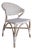 Interlude Home Inc. Resin Wicker and Wood Dining Chair For Sale