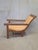 Vintage 1950s Dutch Colonial Teak Lounge Chair With Herringbone Caned Seat For Sale - Image 14 of 17