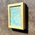 Vintage Boho Minuarture Abstract Painting in Wooden Frame For Sale - Image 4 of 8