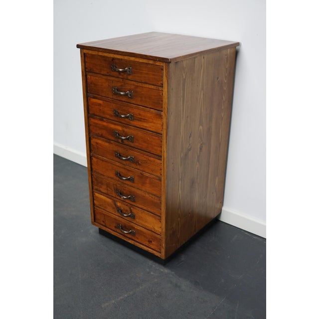 Vintage French Pine Apothecary Cabinet, 1930s For Sale - Image 10 of 14