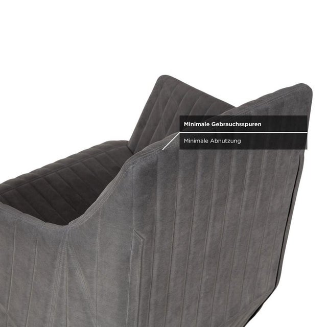 Facet Armchair in Gray Fabric from Ligne Roset For Sale - Image 11 of 17