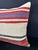 Contemporary Turkish Hemp Pillow Cushion Natural Beige Red Cushion Cover 20x20 For Sale - Image 3 of 4