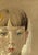 Mid-Century Modern A 1935 Young Girl’s Portrait in Pastels on Paper, Signed For Sale - Image 3 of 7