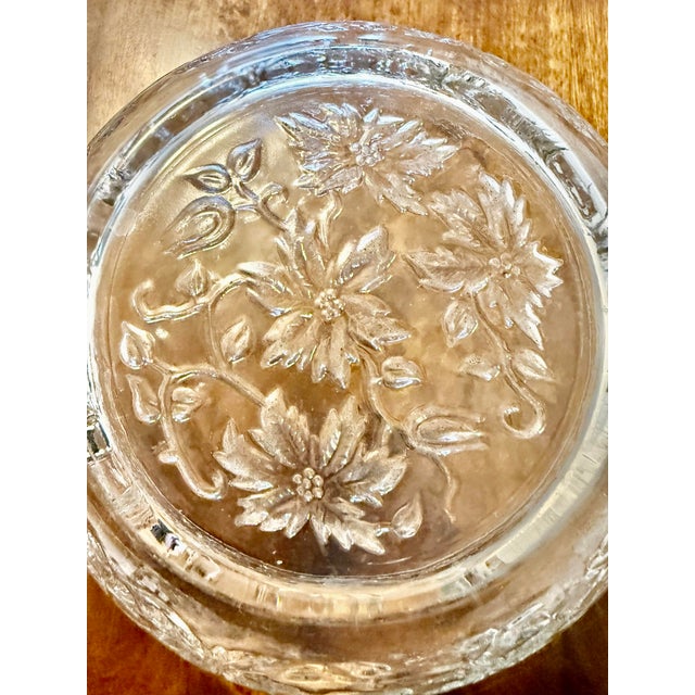 Glass Mid 20th Century Princess House Fantasia Salad Bowl For Sale - Image 7 of 12