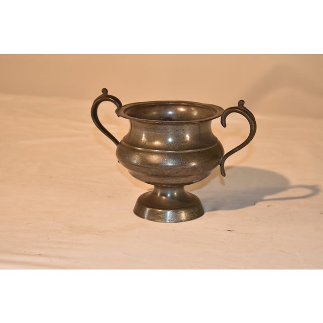 19th Century English Pewter Urn For Sale In Greensboro - Image 6 of 7