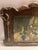 Yellow 19th Century French Still Life Oil Painting on Ornate Carved Wood, Signed. For Sale - Image 8 of 12