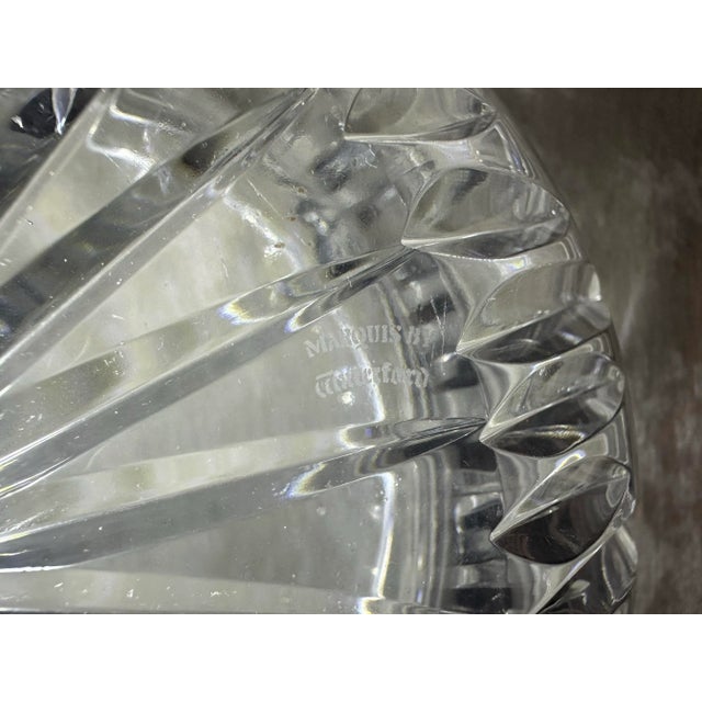 Late 20th Century Late 20th Century Marquis by Waterford Calais Crystal Bowl For Sale - Image 5 of 5