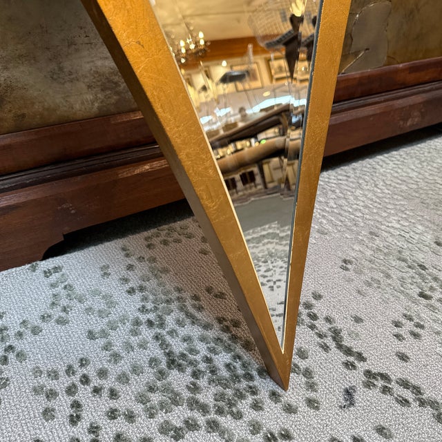 Early 21st Century In the Style of Christopher Guy Diamond Wall Mirror For Sale - Image 5 of 12