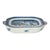 Antique Chinese Qing Canton Blue & White Export Porcelain Warming Dish 1800 For Sale In Portland, OR - Image 6 of 15