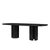 Zola Black Lacquer Oval Dining Table For Sale - Image 10 of 10