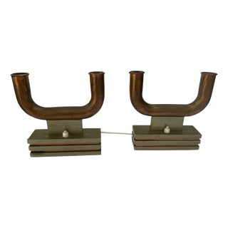 Bedside Lamps, 1950, Set of 2 For Sale