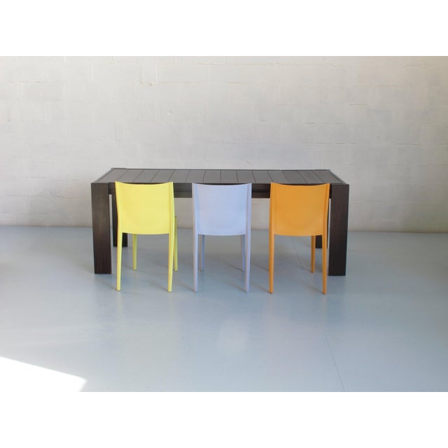 Extendable Table in Iroko Wood from Regain, France, 1980s For Sale - Image 9 of 18