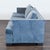 Modern Ethan Allen Astor 3-Seat Blue Sofa – Modern Comfort and Style For Sale - Image 3 of 7